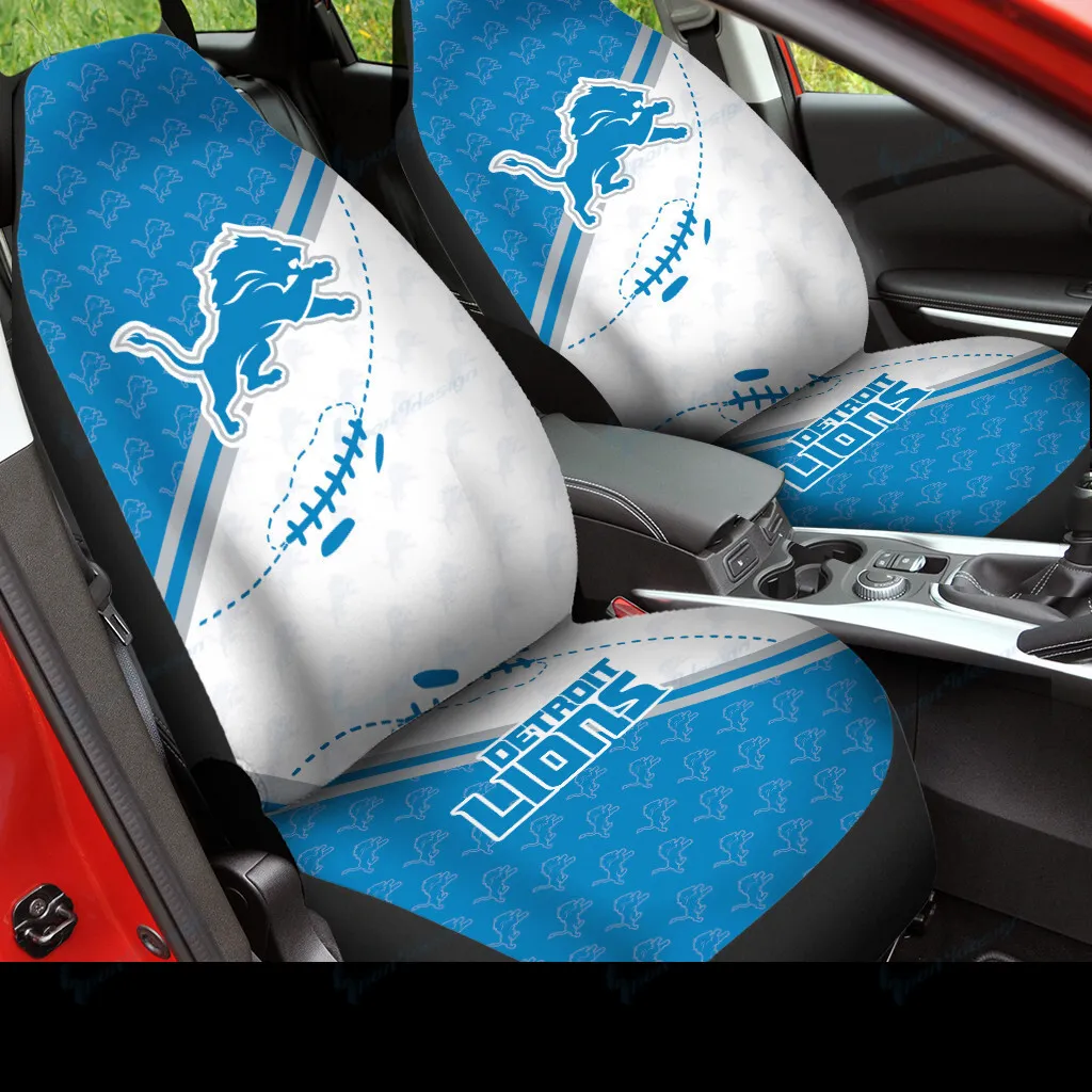 Detroit Lions Car Seat Covers BG69