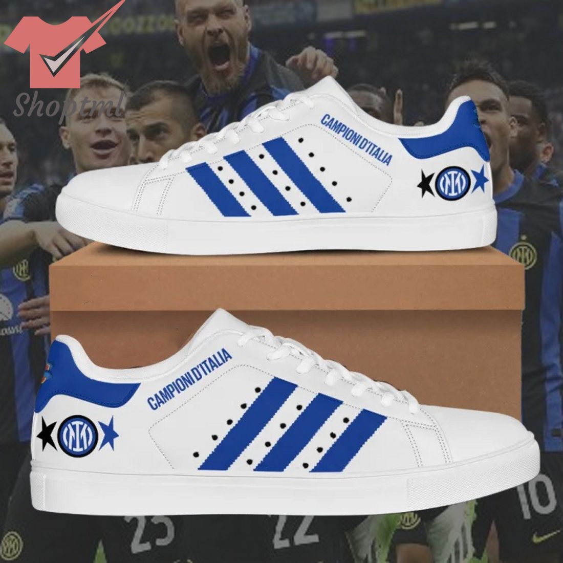 Inter Mailand FC Champion D'Italia Low-Top-Schuhe