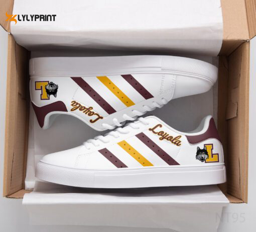 Loyola Chicago Ramblers 1 Low Top Shoes 