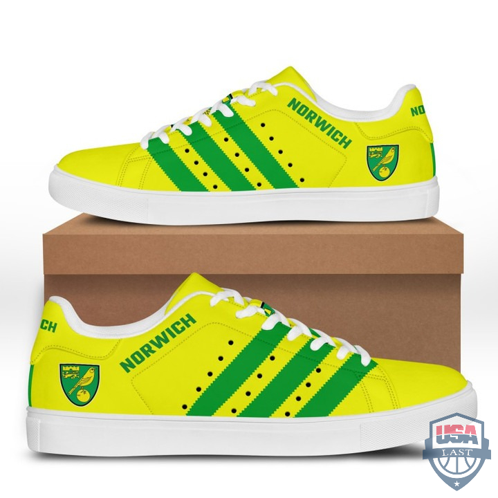 Chaussures basses du Norwich City FC Chaussures basses du Norwich City FC