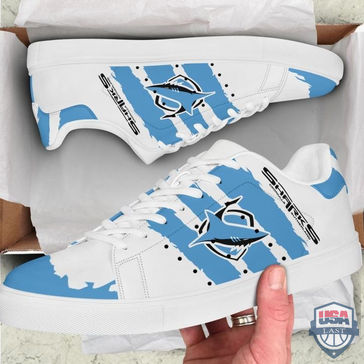 NRL Cronulla Sharks Low-Top-Schuhe NRL Cronulla Sharks Low-Top-Schuhe