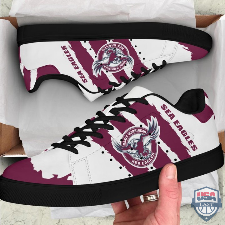 NRL Manly Warringah Sea Eagles Low-Top-Schuhe NRL Manly Warringah Sea Eagles Low-Top-Schuhe