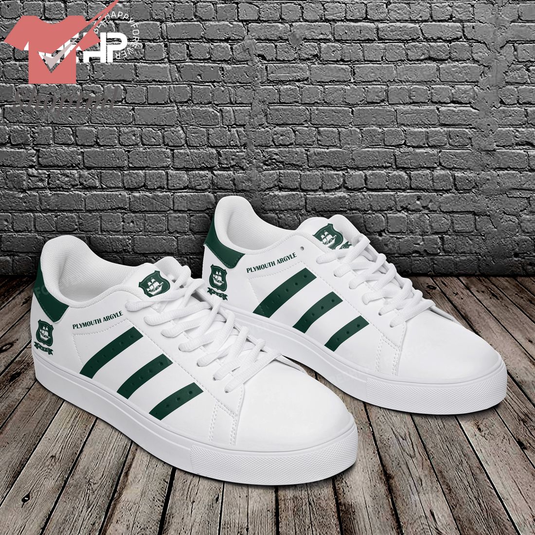 Plymouth Argyle EFL Low-Top-Schuhe Plymouth Argyle EFL Low-Top-Schuhe
