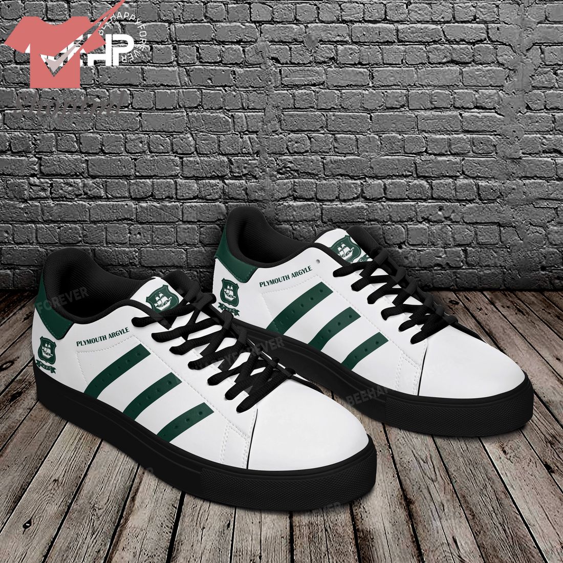Plymouth Argyle EFL Low-Top-Schuhe Plymouth Argyle EFL Low-Top-Schuhe