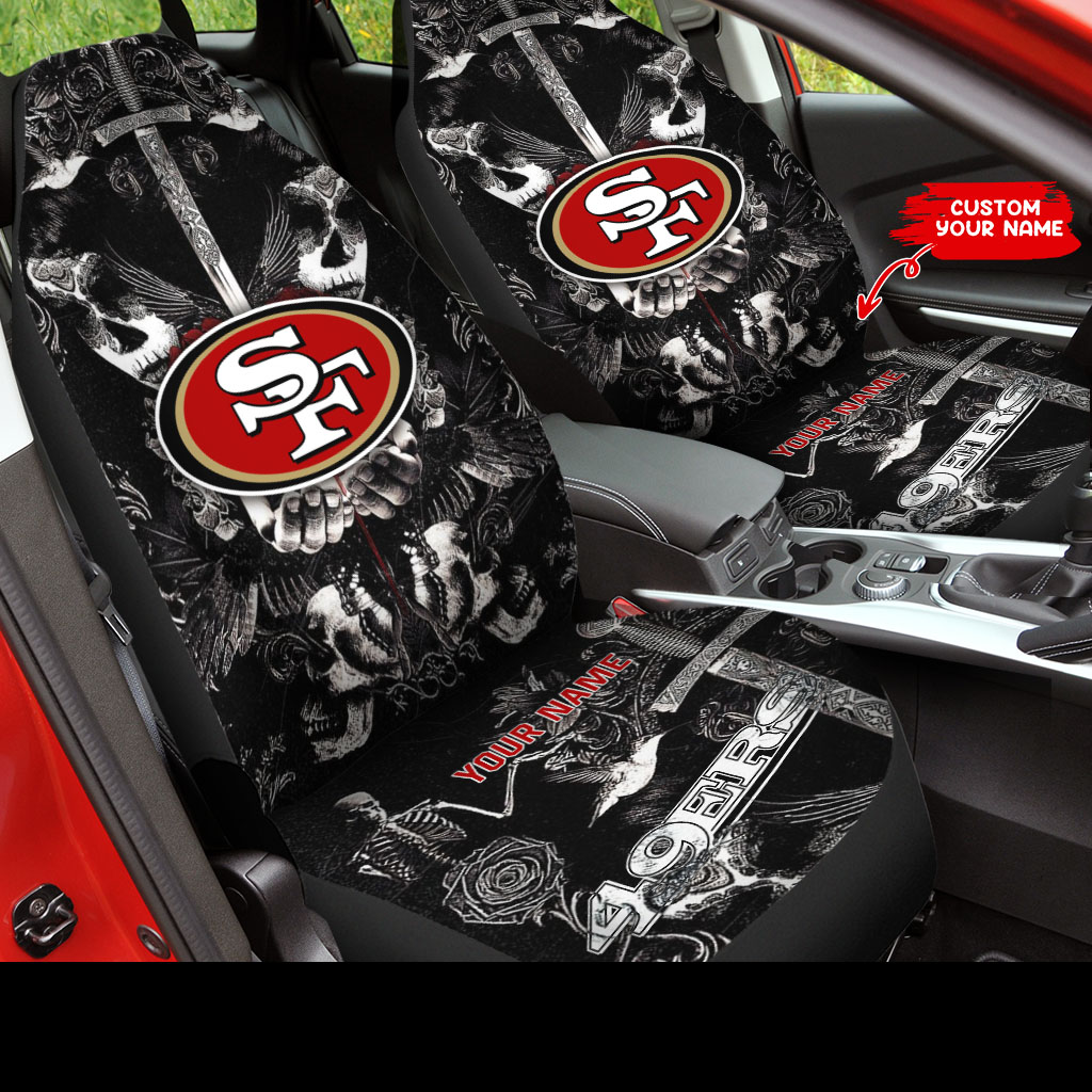 San Francisco 49ers Personalized Car Seat Covers  