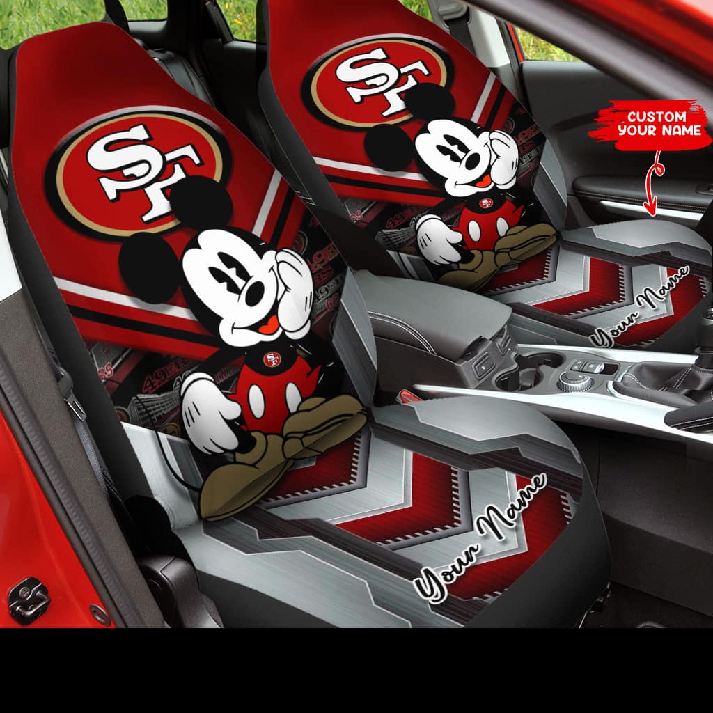 San Francisco 49ers Personalized Car Seat Covers BG233