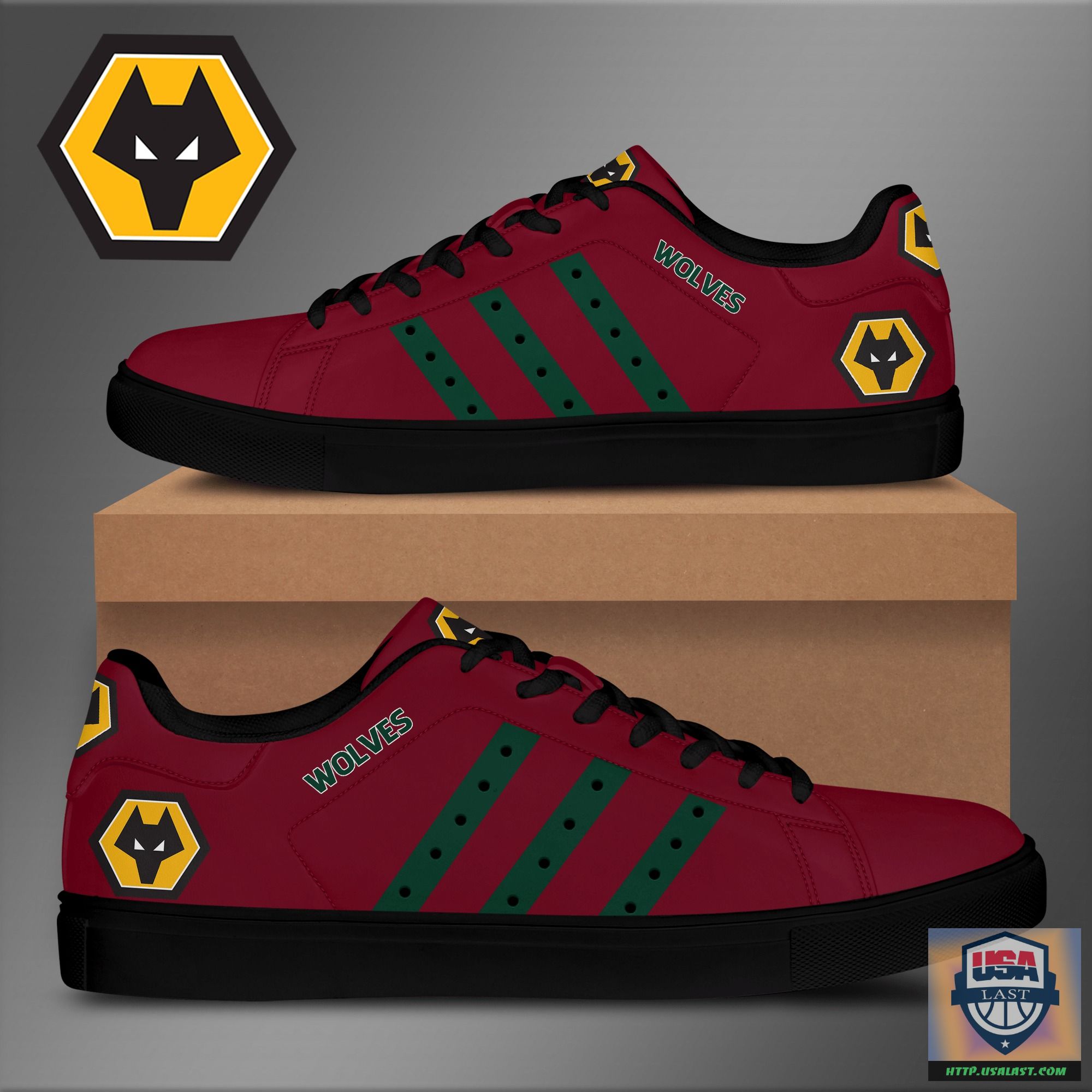 Wolverhampton Wanderers F.C Low Top Schuhe Modell 09
